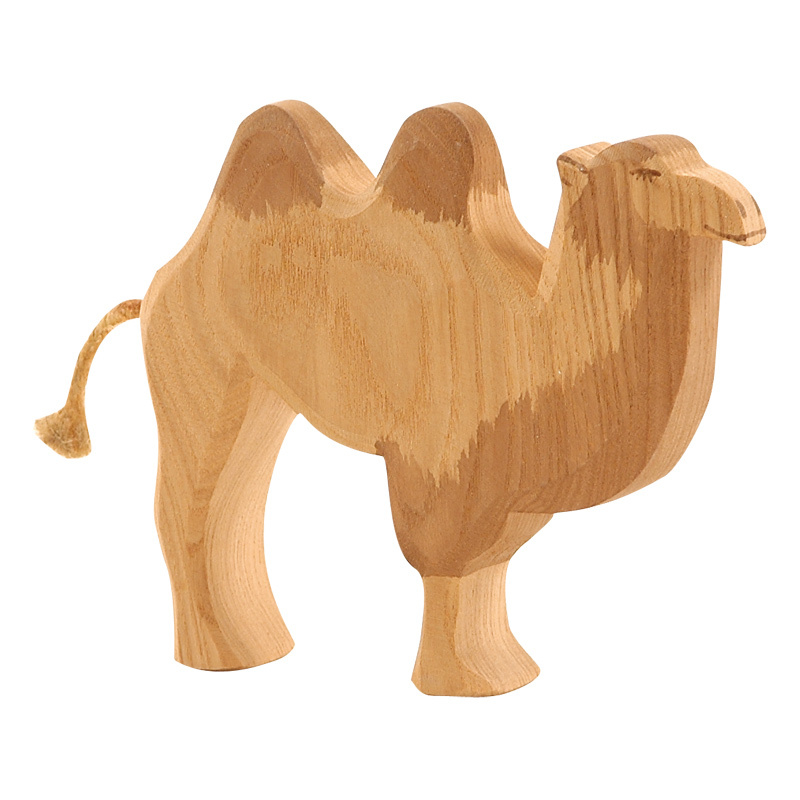 Wooden Animal Figures - Camel - by Ostheimer Wooden Toys - Abby Sprouts  Baby and Childrens Store in Victoria BC Canada