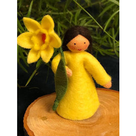 Ambrosius Holding Daffodil Flower Fairy