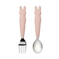 loulou Lollipop Bunny Spoon and Fork Set By Loulou Lollipop