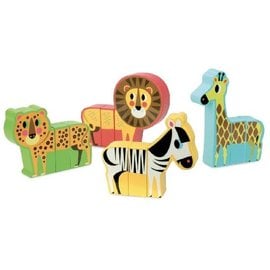 Vilac Magnetic Wooden Savannah Animals Set