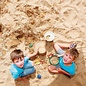 Erzi Metal & Wood Sand Toy Play Set by Erzi