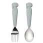 loulou Lollipop Elephant Toddler Spoon and Fork Set By Loulou Lollipop