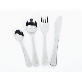 Onyx Stainless Steel Children's Cutlery Set  with Duckies Engraving by Onyx