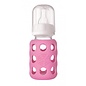 LifeFactory Glass Baby Bottle with Protective Silicone Sleeve by Lifefactory