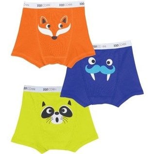 Zoocchini Organic Cotton Boys Boxer Briefs Underwear 3-Pack by Zoocchini