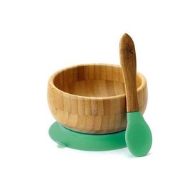 Avanchy Bamboo Baby Suction Dishes & Spoon Sets