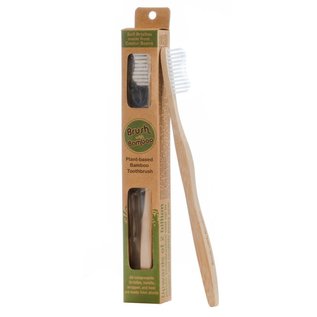 Brush with Bamboo Bamboo Toothbrush by Brush with Bamboo
