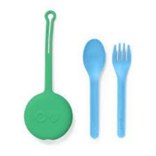 Omiebox Omie Fork Spoon & Pod Cutlery Set for OmieBox Bento Box