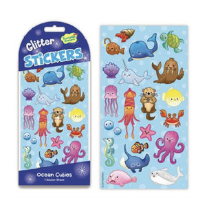 Peacable Kingdom Glitter Stickers
