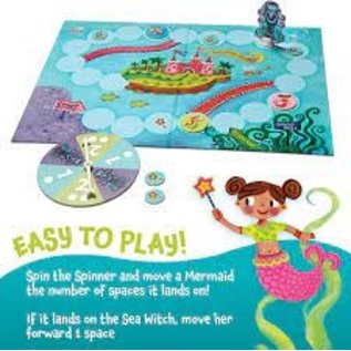 Peacable Kingdom Mermaid Island Cooperative Board Game