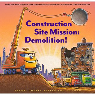 Construction Site Mission: Demolition!  Hardcover Book