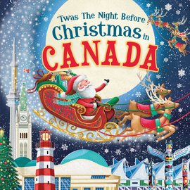 Book 'Twas the Night Before Christmas in Canada Hardcover Book