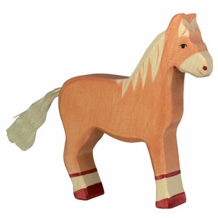 Holztiger Wooden Animal Figures ~ Horses & Ponies ~ by Holztiger