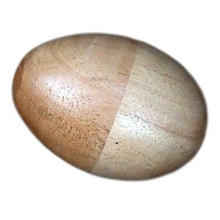 Jamtown Wooden Egg Shaker, Great Sound! (Fair Trade)