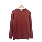 Little & Lively Bamboo/Cotton Fleece-Lined Pullover in Burgundy (Made in Canada)