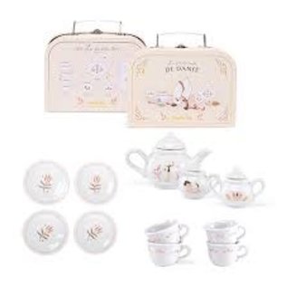 Moulin Roty Le petit ecole De Danse Ceramic Tea Set in Case by Moulin Roty