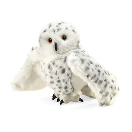 Folkmanis Puppets Snowy Owl Hand Puppet