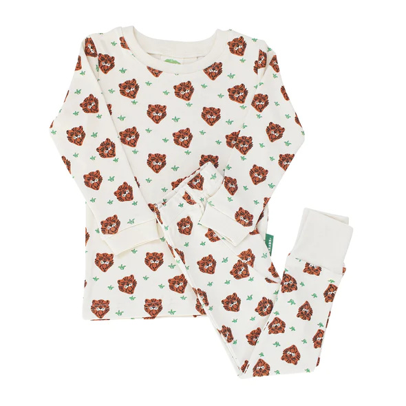 Tigers Organic Cotton My Jammies Kids' Pajamas By Parade - Abby Sprouts  Baby and Childrens Store in Victoria BC Canada