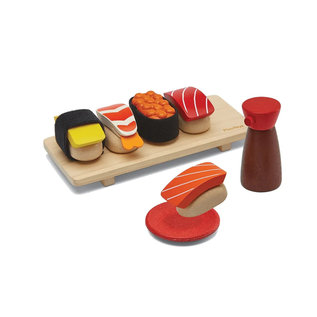 Plan Toys Wooden Play Food Sushi Set by Plan Toys
