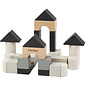 Plan Toys Construction Set Wooden Blocks in Small Tin