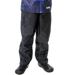 Tuffo Lightweight Black Rain Pants by Tuffo