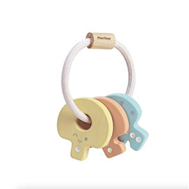 Plan Toys Orchard Pastel Baby Key Rattle Plan Toys