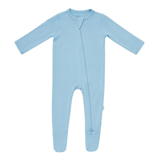 Kyte Baby Stream Colour Zippered Bamboo Footie by Kyte Baby