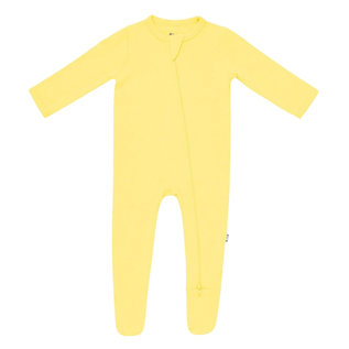 Kyte Baby Daffodil Colour Zippered Bamboo Footie by Kyte Baby