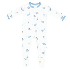 Kyte Baby Jurassic Print Zippered Bamboo Footie by Kyte Baby