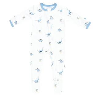 Kyte Baby Jurassic Print Zippered Bamboo Footie by Kyte Baby