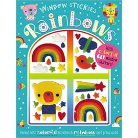 Make Believe Ideas Rainbows Activity Book with Window Stickers