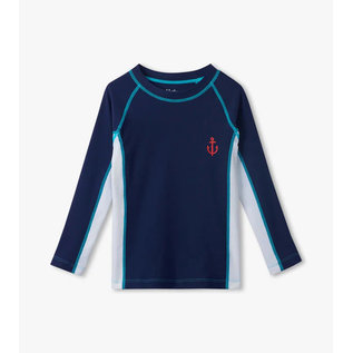 Hatley Nautical Colourblock Long Sleeve Rashguard By Hatley