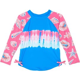 Hatley Seashells Long Sleeve Rashguard By Hatley
