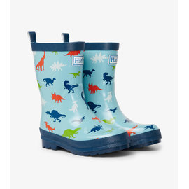 Hatley Prehistoric Dinos Shiny Rain Boots By Hatley