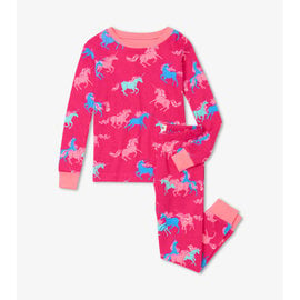 Hatley Frolicking Unicorns Organic Cotton PJs by Hatley