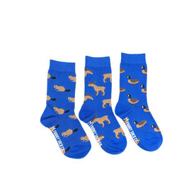 Friday Sock Co Organic Cotton 'Beaver, Moose, Goose' Socks by Friday Sock Co