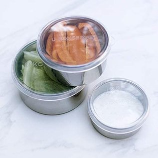 Konserve Nesting Trio Stainless Steel Leak Proof Containers by UKonserve