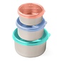Konserve Nesting Trio Stainless Steel Leak Proof Containers by UKonserve