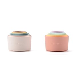 loulou Lollipop Silicone Stacking Cups by Loulou Lollipop