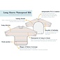 loulou Lollipop Long Sleeve Waterproof Bib by Loulou Lollipop