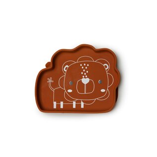 loulou Lollipop Lion Silicone Snack Plate