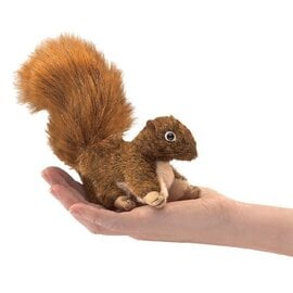 Folkmanis Puppets Mini Red Squirrel Finger Puppet by Folkmanis