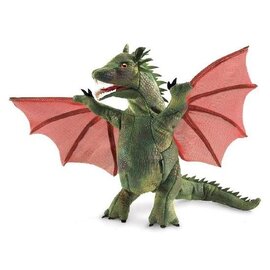 Folkmanis Puppets Winged Dragon Hand Puppet by Folkmanis