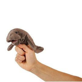 Folkmanis Puppets Mini Manatee Finger Puppet by Folkmanis