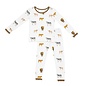 Kyte Baby Moo Print Bamboo 2 Piece PJs by Kyte