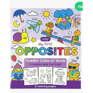Ooly My First Opposites Toddler Colouring Book