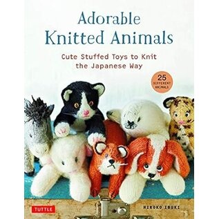 Book Adorable Knitted Animals Book - Cute Stuffed Toys to Knit the Japanese Way