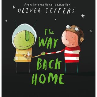 Book The Way Back Home Paperback Book by Oliver Jeffers