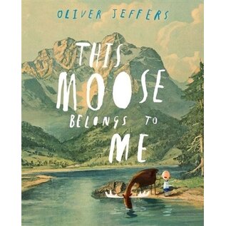 Book This Moose Belongs to Me Paperback Book by Oliver Jeffers
