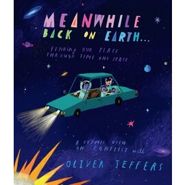 Book Meanwhile Back On Earth Hardcover Book by Oliver Jeffers